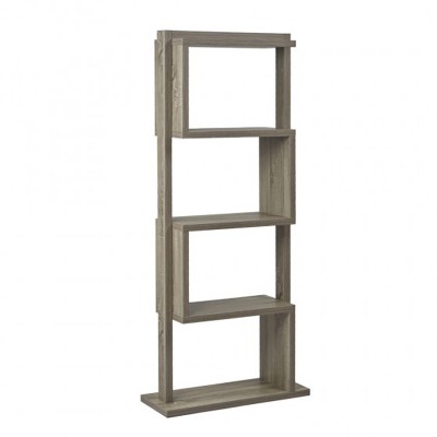 BOOKCASE DARK TAUPE